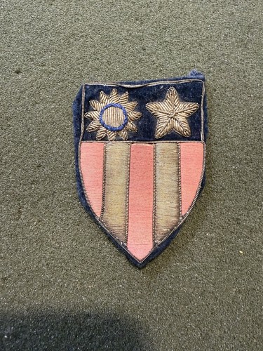 Ww2 original cbi bullion patch - original,