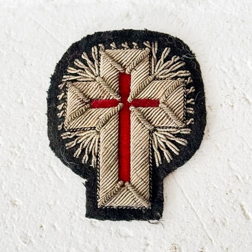 Antique hand stitched bullion - antique,